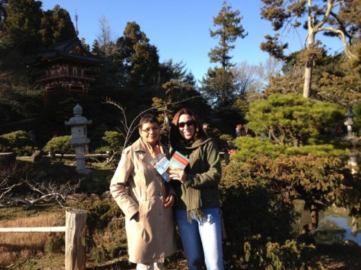 Laurie and Sheila in the Japanse Tea Garden 