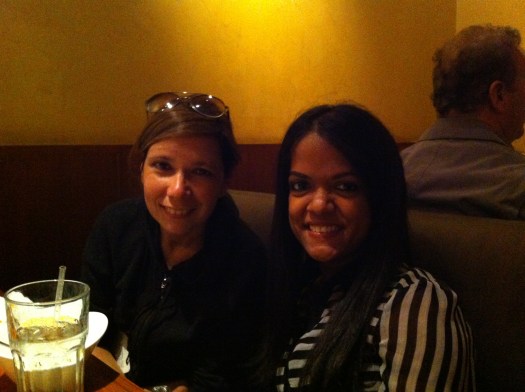 Nancy and our cousin Rakhi