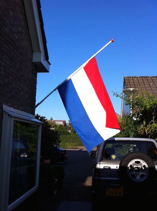 vlag halfstok